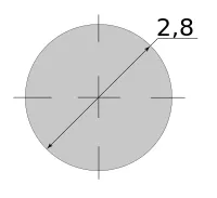 Проволока Вр-1 2.8 ТУ