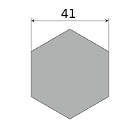 Сталь горячекатаная конструкционная, шестигранник 41, марка 09Г2С