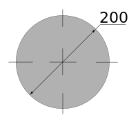 Сталь нержавеющая безникелевая жаропрочная, круг 200, марка 20Х13  2000-6000