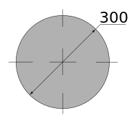 Сталь сорт констр Круг горячекатаный 300, марка 40Х