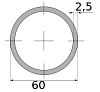 трубы х/д 60х2.5