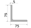 уголок 75х75х5, длина 6 м, марка ст3
