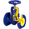 клапан запорный чугунный 215а ду 200 ру16 тмакс=300 ос фл с маховиком zetkama 215a-200-c-04
