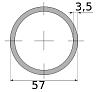 трубы г/д 57х3.5, марка ст20