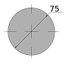 сталь сорт констр круг горячекатаный 75, марка ст20