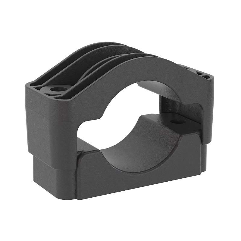 Фото кабельный держатель для крепления одножильных и многожильных кабелей, д.40-60 мм Кабельный держатель для крепления одножильных и многожильных кабелей, д.40-60 мм