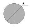 катанка 6, длина 6 м, марка ст3