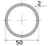 трубы х/д 50х2