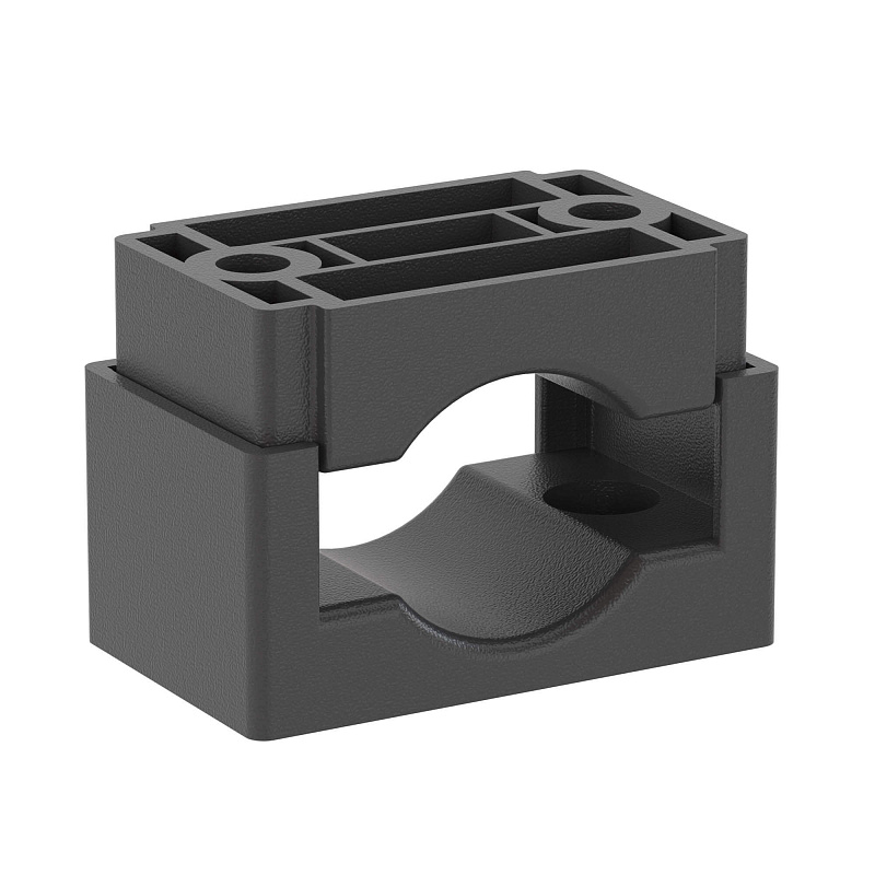 Фото кабельный держатель для крепления одножильных и многожильных кабелей, д.25-40 мм Кабельный держатель для крепления одножильных и многожильных кабелей, д.25-40 мм